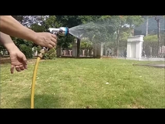 メタル8モードガーデンホースノズル 下圧洗浄機 フロントトリガー制御