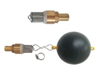 quality 逆止弁、クランプおよび浮遊球が付いている真鍮の吸引のホースのキット factory